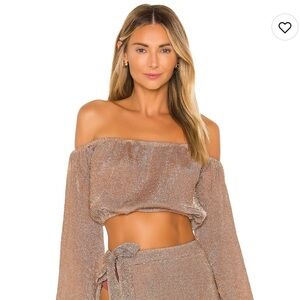 Nayeli Top in Gold - Lovers and Friends - never worn